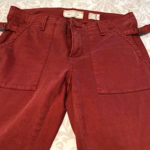 Anthropologie Cargo/Utility style Skinnies